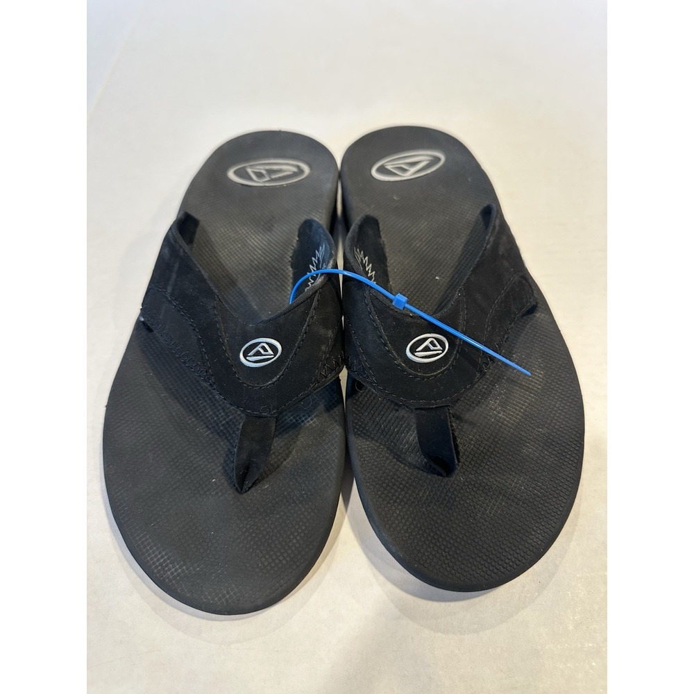 Reef Fanning Signature Series Flip Flops Sandals Men's Black Size 10